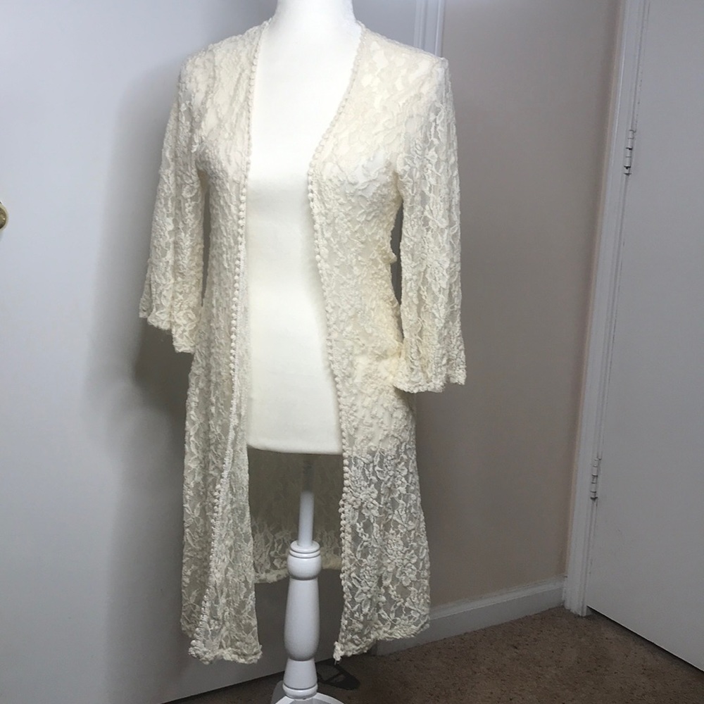 lace cardigan